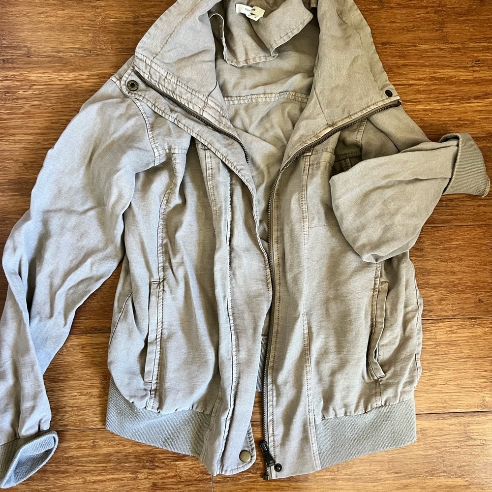 Maurices Gray Casual Jacket